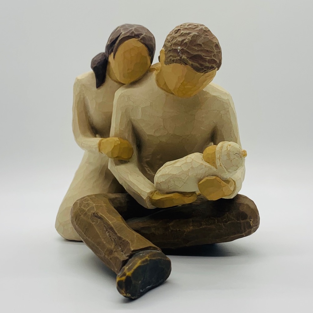 Vintage Willow Tree “New Life” Resin Figurine